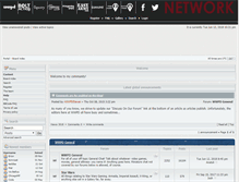 Tablet Screenshot of forum.wwpd.net